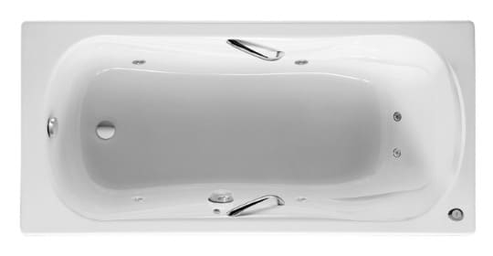 Bồn tắm xây massage 1.7m Tây Ban Nha Miami Roca A247525001