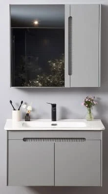 Bộ tủ chậu cao cấp đèn Led Mowoen MW2701-80PVC 