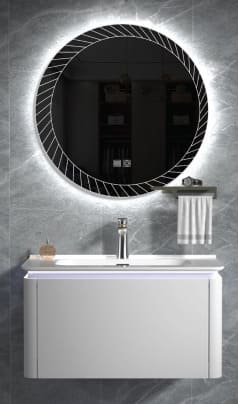 Bộ tủ chậu cp đèn Led Mowoen MW2703-80