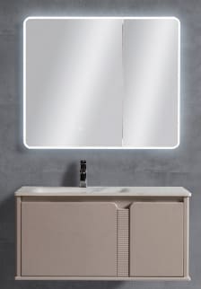 Bộ tủ chậu cao cấp đèn Led Mowoen MW2706-100