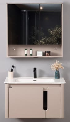 Bộ tủ chậu cao cấp đèn Led Mowoen MW2807-80 