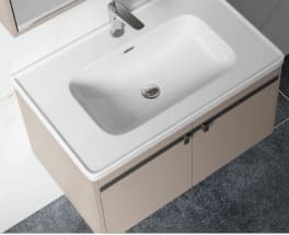 Bộ tủ chậu cao cấp đèn Led Mowoen MW2702-80 