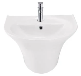 Chậu treo tường liền chân Hảo Cảnh HC C310
