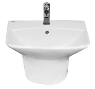 Chậu treo tường liền chân Hảo Cảnh HC HSL4200
