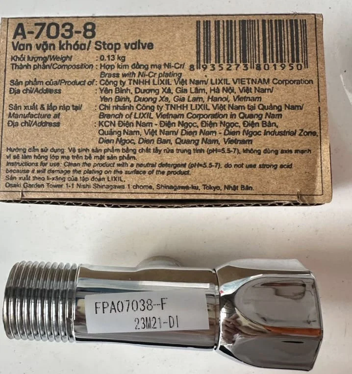 Van khóa nước INAX A-703-8