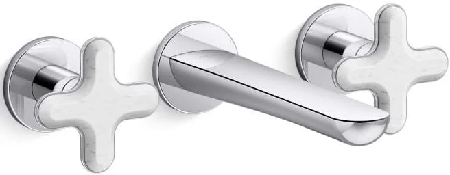 Vòi chậu rửa mặt nóng lạnh Kallista P32076-WC-CP