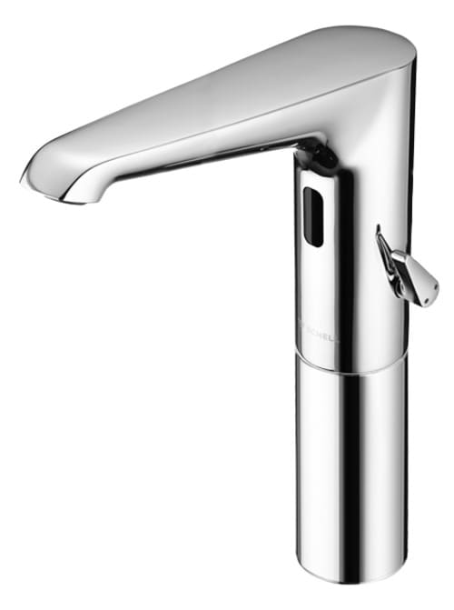 Vòi cảm ứng nóng lạnh thân cao dùng Pin Đức Xeris E Schell 012980699