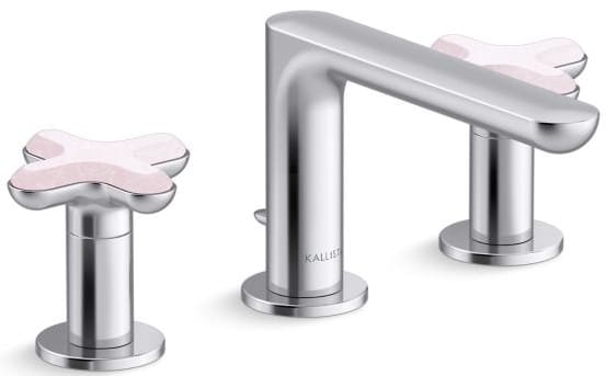 Vòi chậu rửa mặt nóng lạnh Kallista P32704-RST-CP