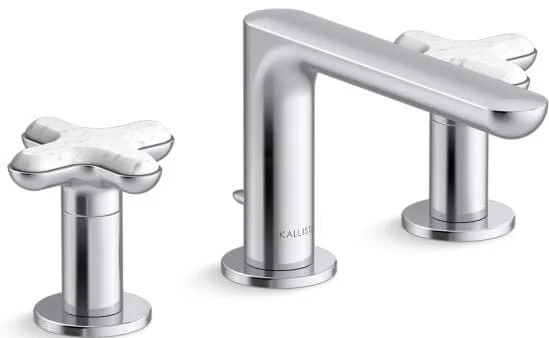 Vòi chậu rửa mặt nóng lạnh Kallista P32704-WC-CP