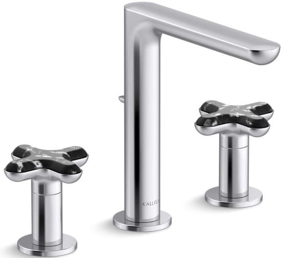 Vòi chậu rửa mặt nóng lạnh Kallista P32705-JST-CP