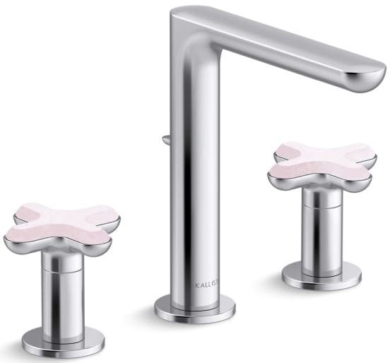 Vòi chậu rửa mặt nóng lạnh Kallista P32705-RST-CP