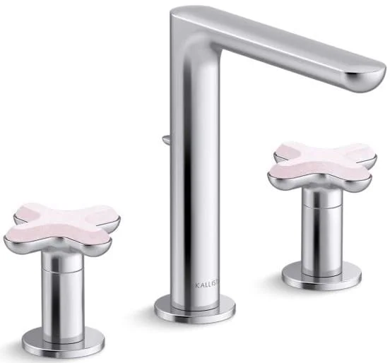 Vòi chậu rửa mặt nóng lạnh Kallista P32705-RST-CP