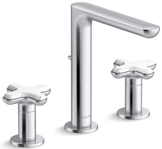 Vòi chậu rửa mặt nóng lạnh Kallista P32705-WC-CP