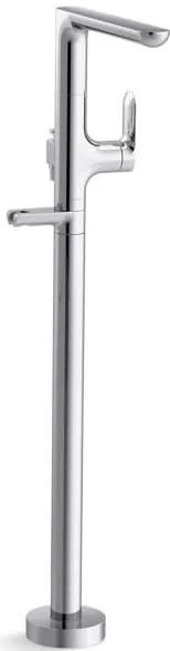 Vòi bồn tắm gắn sàn Kallista P34127-LV-CP