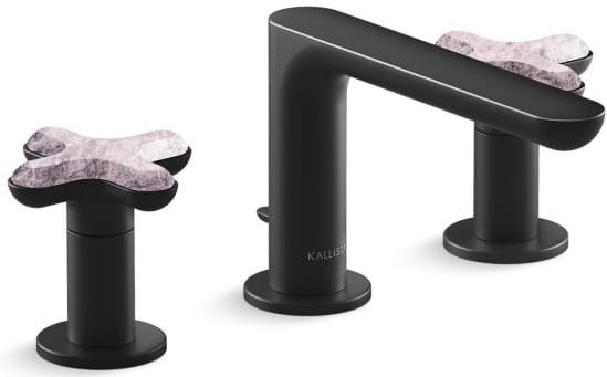 Vòi chậu rửa mặt nóng lạnh Kallista P32704-RST-BL