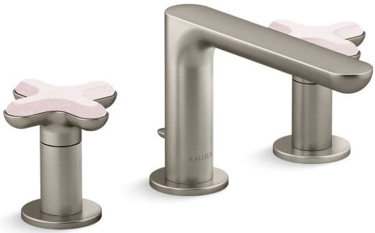 Vòi chậu rửa mặt nóng lạnh Kallista P32704-RST-BN