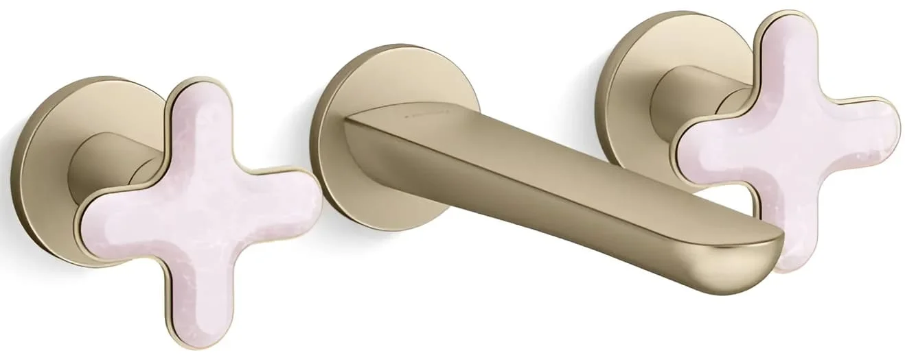 Vòi chậu rửa mặt nóng lạnh Kallista P32076-RST-BAF