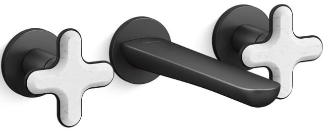 Vòi chậu rửa mặt nóng lạnh Kallista P32076-WC-BL