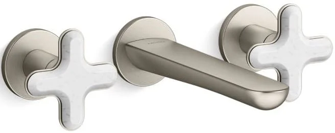 Vòi chậu rửa mặt nóng lạnh Kallista P32076-WC-BN