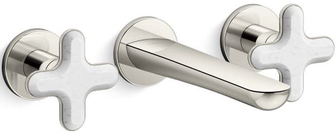 Vòi chậu rửa mặt nóng lạnh Kallista P32076-WC-SN