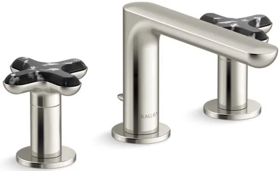 Vòi chậu rửa mặt nóng lạnh Kallista P32704-JST-SN