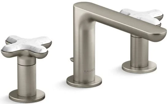 Vòi chậu rửa mặt nóng lạnh Kallista P32704-WC-BN