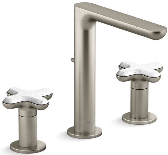 Vòi chậu rửa mặt nóng lạnh Kallista P32705-WC-BN