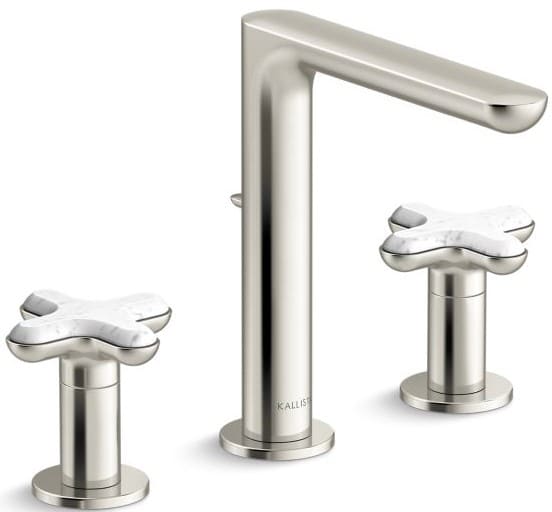 Vòi chậu rửa mặt nóng lạnh Kallista P32705-WC-SN