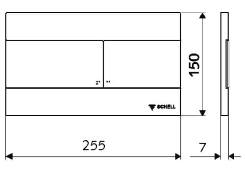Bản vẽ kỹ thuật bản vẽ kỹ thuật mặt nạ nút nhấn Đức Montus Place Schell 030702899