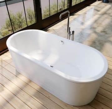 Bồn tắm chân yếm KALDEWEI CLASSIC DUO OVAL 113-7(1700x750x410mm) 