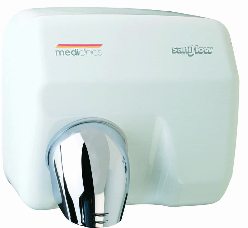 Máy sấy tay đôi siêu tốc cảm biến Saniflow Mediclinics E05AC