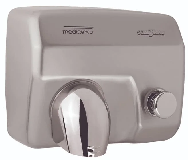 Máy sấy tay siêu tốc nút nhấn Saniflow Mediclinics E88CS