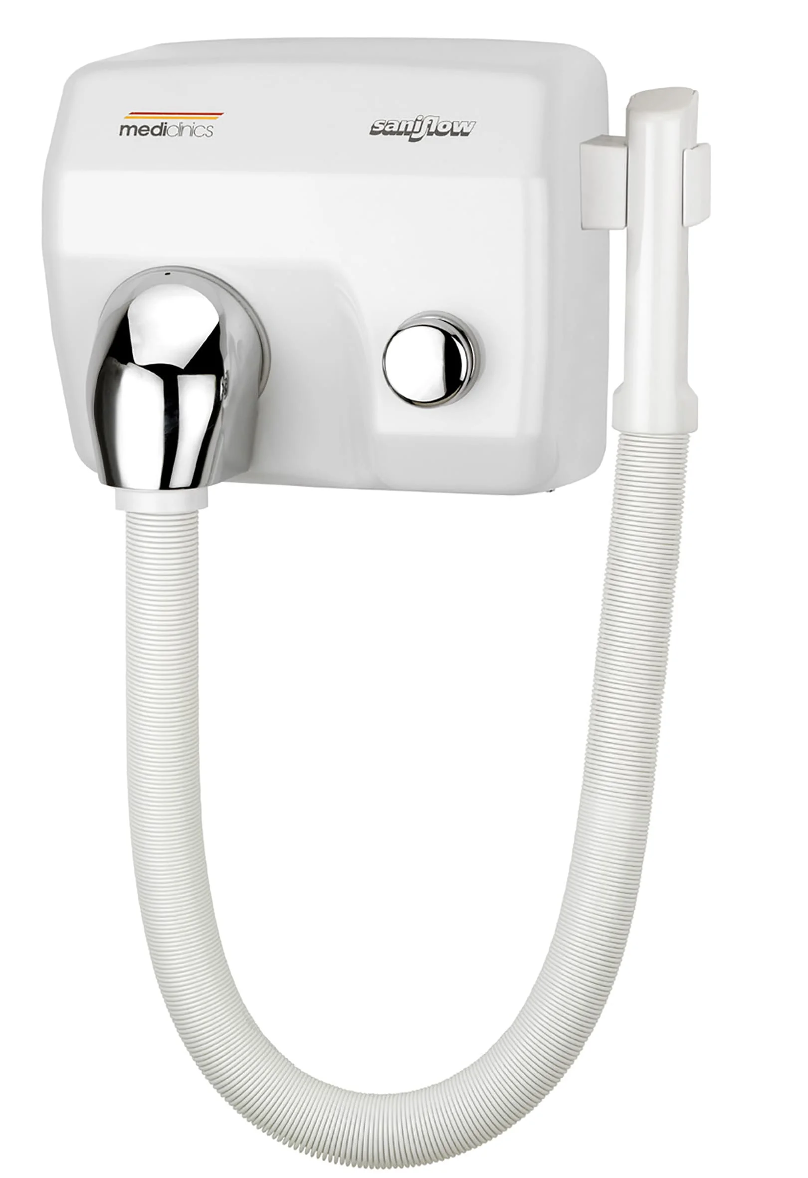 Máy sấy tóc treo tường nhấn nút Machflow Mediclinics SC1088HT