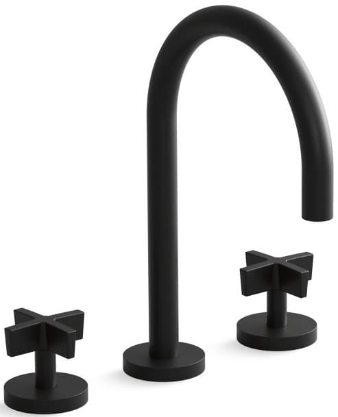 Vòi chậu rửa mặt nóng lạnh Kallista P24490-CR-BL