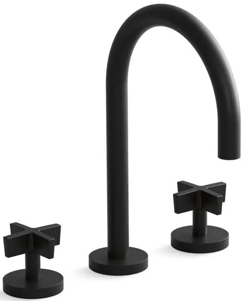 Vòi chậu rửa mặt nóng lạnh Kallista P24490-CR-BL