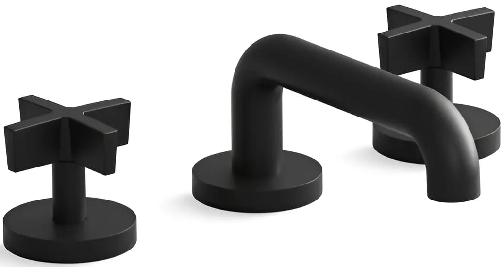 Vòi chậu rửa mặt nóng lạnh Kallista P24491-CR-BL