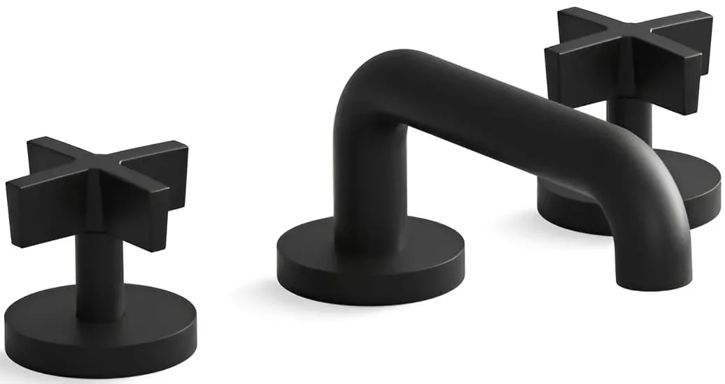 Vòi chậu rửa mặt nóng lạnh Kallista P24491-CR-BL