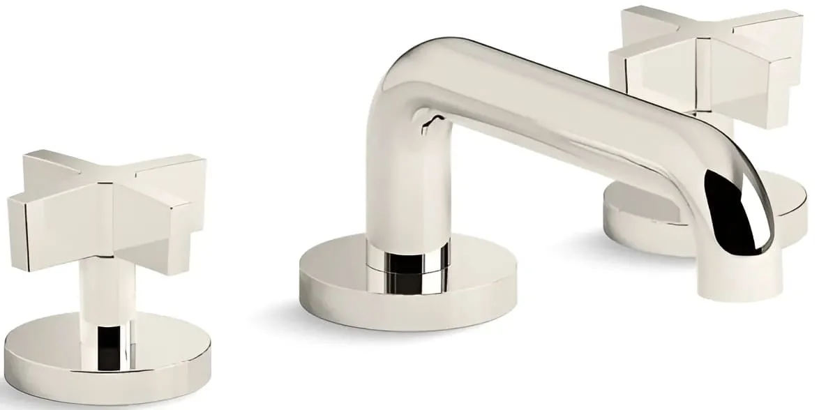 Vòi chậu rửa mặt nóng lạnh Kallista P24491-CR-SN