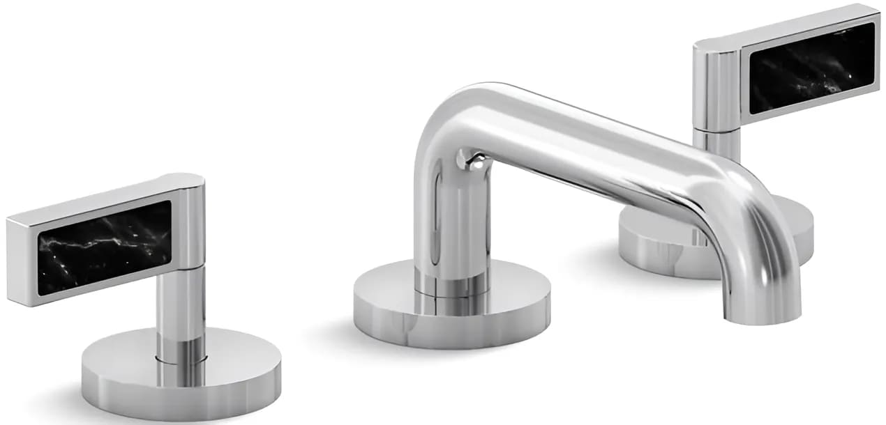 Vòi chậu rửa mặt nóng lạnh Kallista P24491-NM-CP