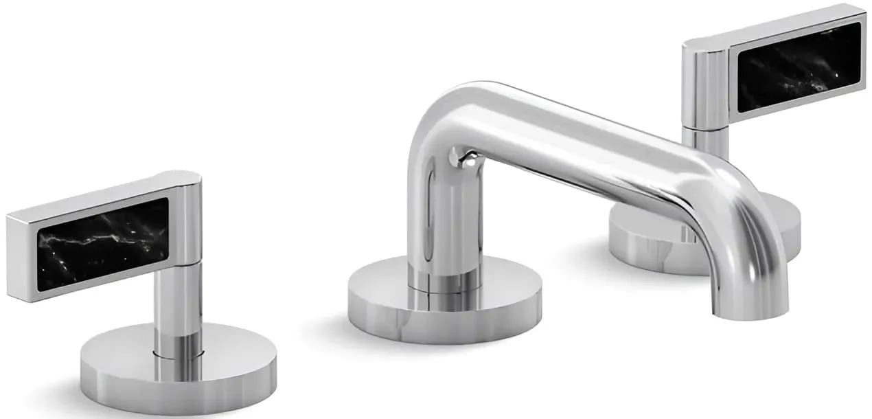 Vòi chậu rửa mặt nóng lạnh Kallista P24491-NM-CP