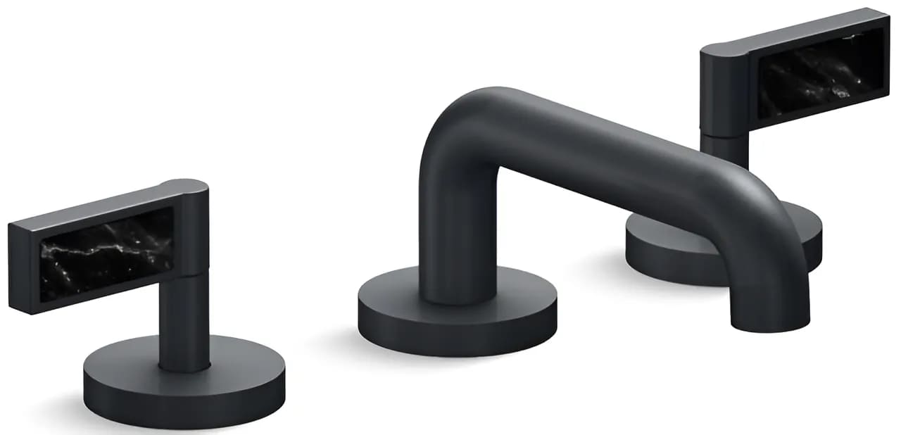 Vòi chậu rửa mặt nóng lạnh Kallista P24491-NM-GN