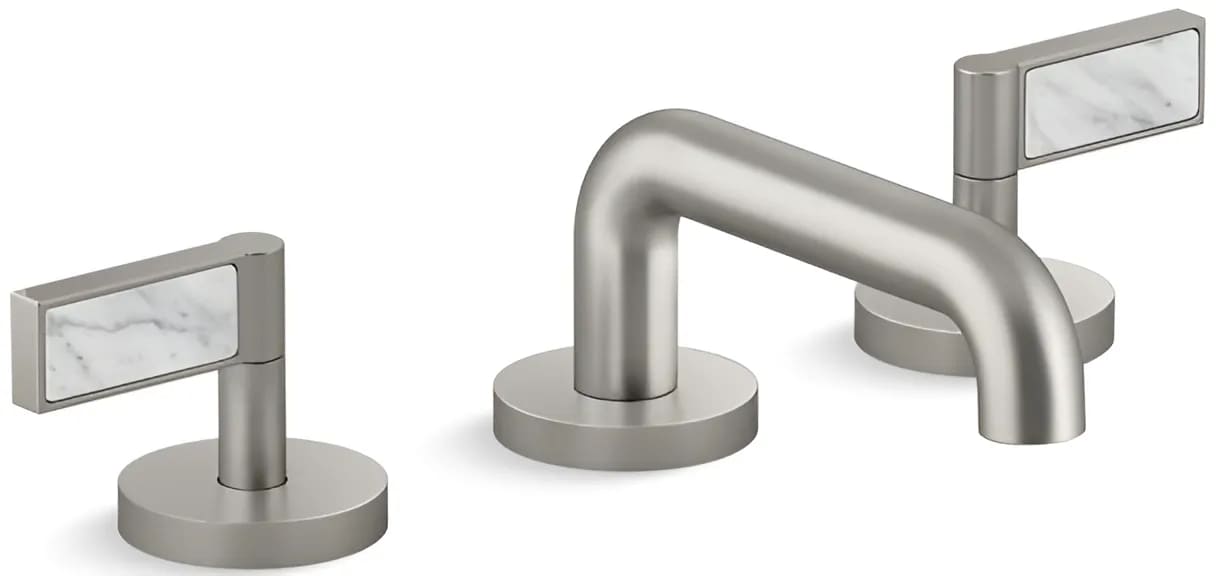 Vòi chậu rửa mặt nóng lạnh Kallista P24491-WC-BN