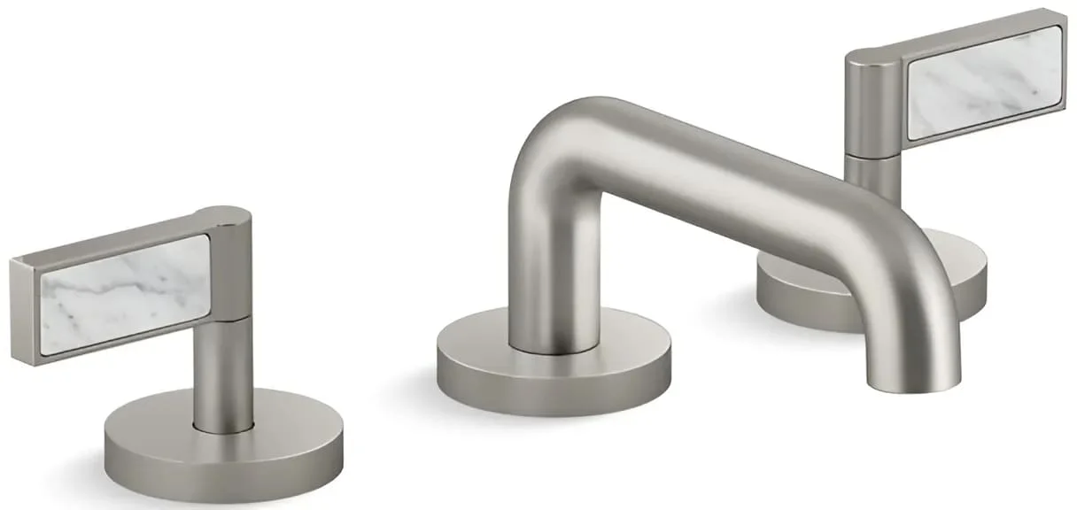 Vòi chậu rửa mặt nóng lạnh Kallista P24491-WC-BN