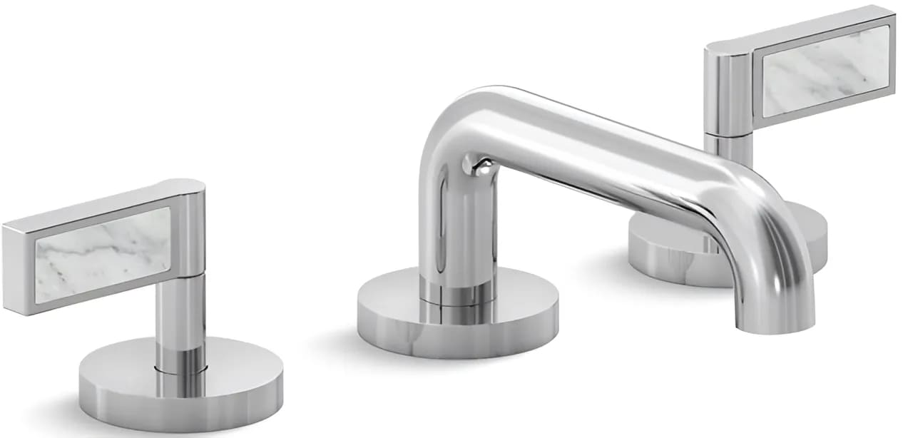 Vòi chậu rửa mặt nóng lạnh Kallista P24491-WC-CP