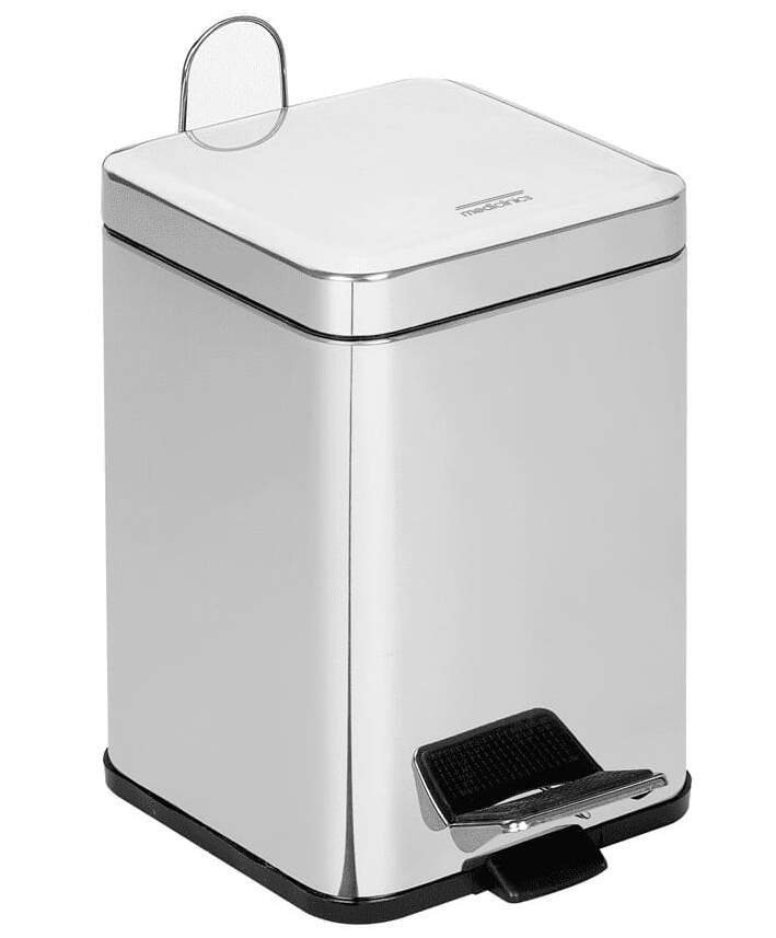 Thùng đựng rác vuông 6L Mediclinics PP1206C