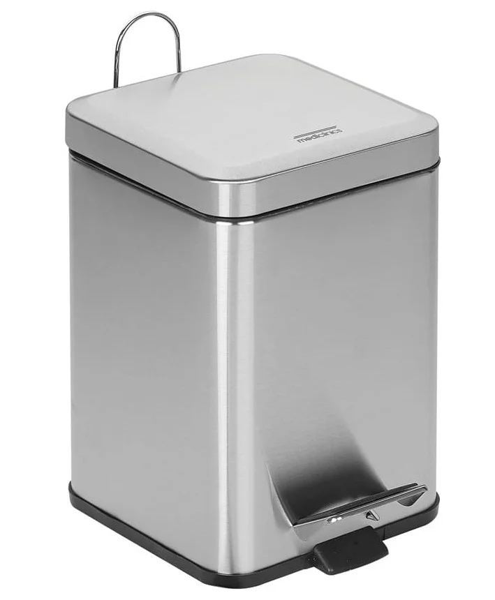 Thùng đựng rác vuông 12L Mediclinics PP1214CS