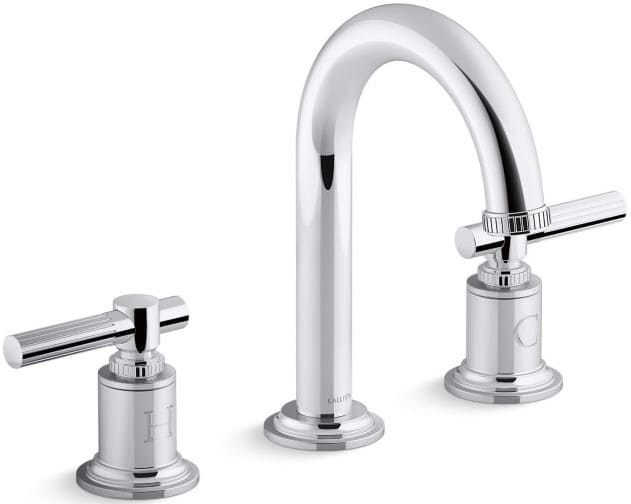 Vòi chậu rửa mặt nóng lạnh Kallista P21211-LV-CP