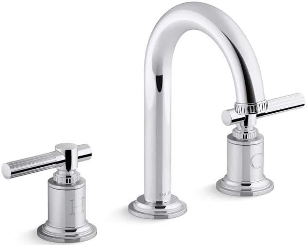 Vòi chậu rửa mặt nóng lạnh Kallista P21211-LV-CP