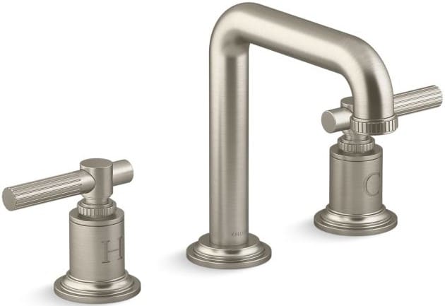 Vòi chậu rửa mặt nóng lạnh Kallista P21222-LV-BN