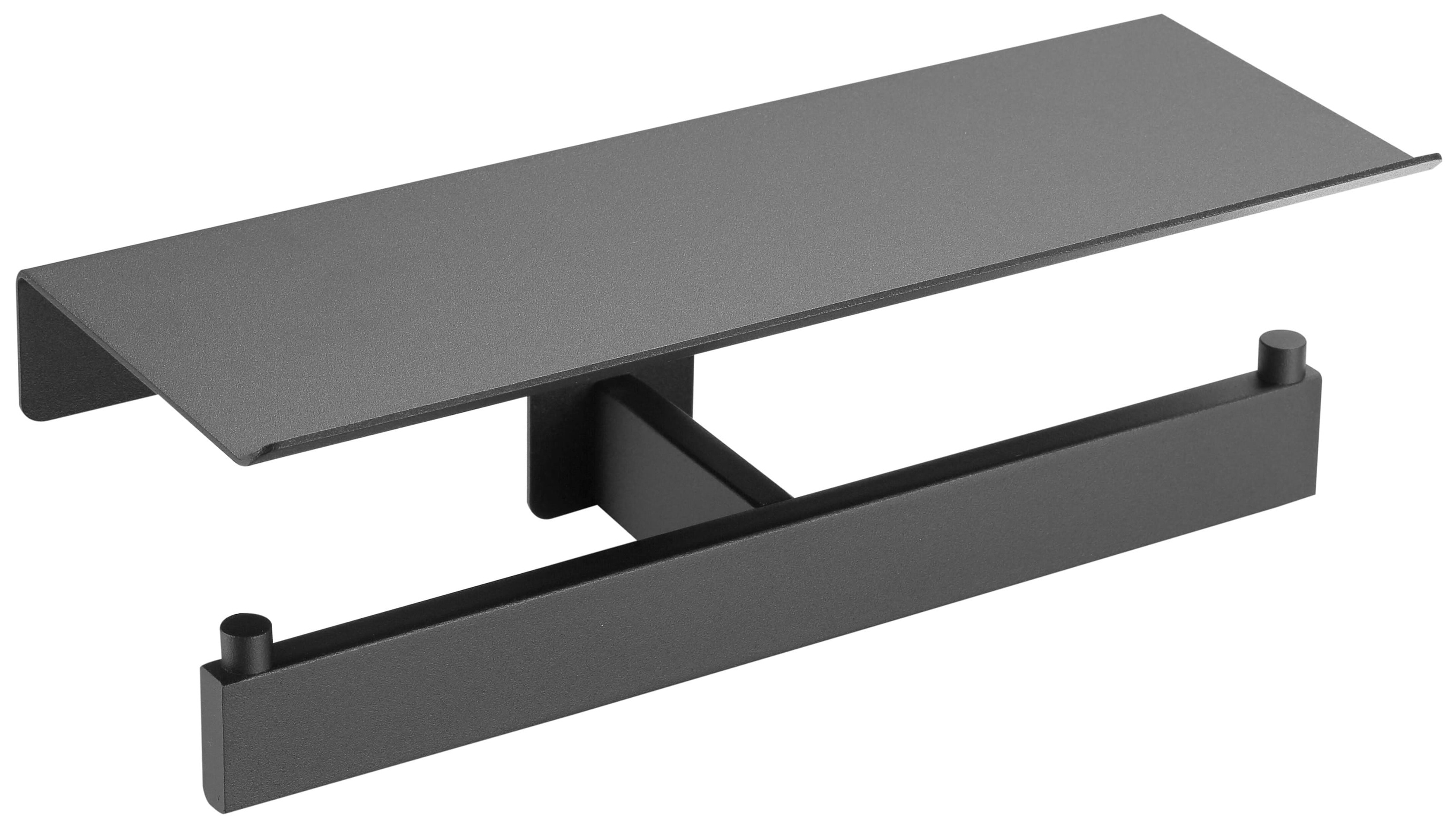 Giá đỡ cuộn giấy vệ sinh đôi kèm kệ Mediclinics AI2006B